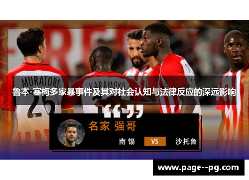 鲁本-塞梅多家暴事件及其对社会认知与法律反应的深远影响